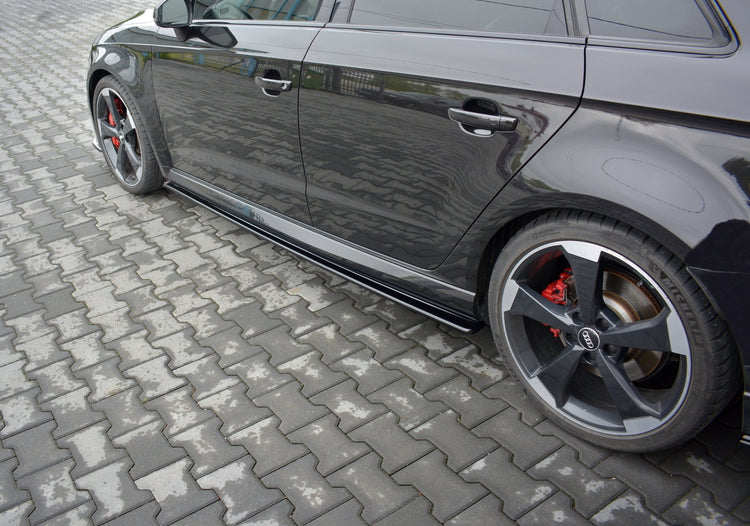 Side Skirts Diffusers Audi RS3 8V FL Sportback
