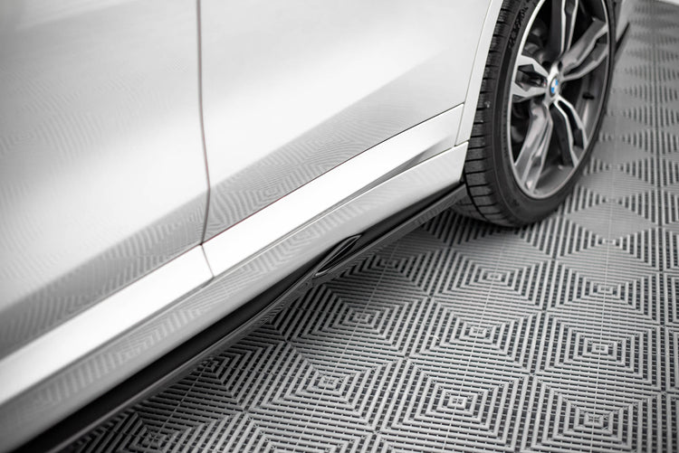 Side Skirts Diffusers BMW X1 M-Pack F48 / F48 Facelift