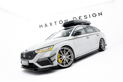 Side Skirts Diffusers V.1 Skoda Octavia RS Liftback / Combi Mk4