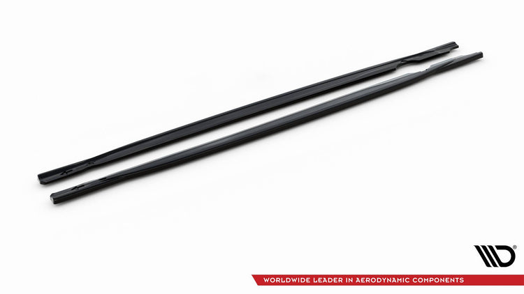 Side Skirts Diffusers V.1 Volkswagen Golf R Mk8 Facelift