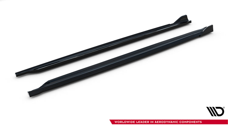 Side Skirts Diffusers V.2 Skoda Octavia RS Liftback / Combi Mk4
