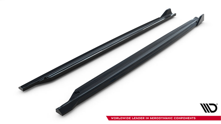 Side Skirts Diffusers V.2 Skoda Octavia RS Liftback / Combi Mk4 Facelift