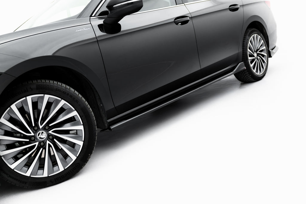 Side Skirts Diffusers V.2 Skoda Superb Mk4