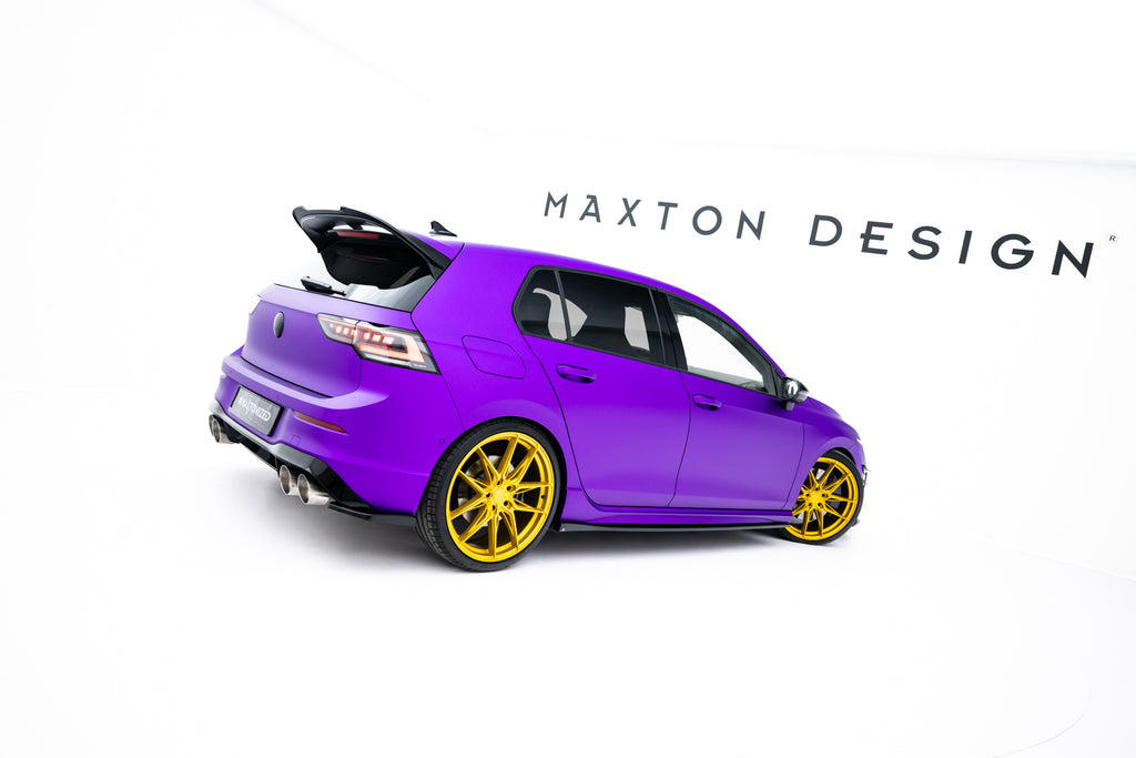 Side Skirts Diffusers V.2 Volkswagen Golf R Mk8 Facelift