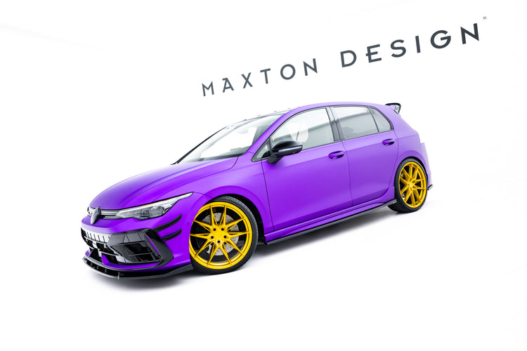 Side Skirts Diffusers V.2 Volkswagen Golf R Mk8 Facelift
