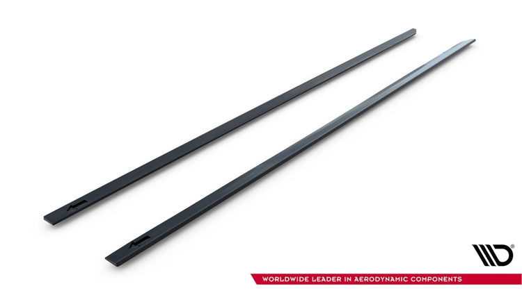 Side Skirts Diffusers V.2 Volkswagen Golf R / R-Line Mk7 Facelift