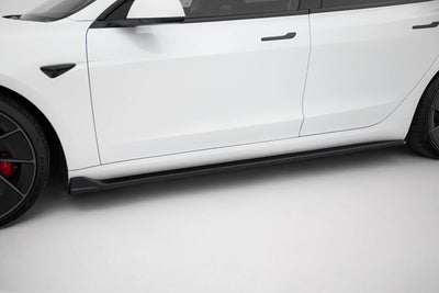 Side Skirts Diffusers V.3 Tesla Model 3 Performance Mk1 Facelift