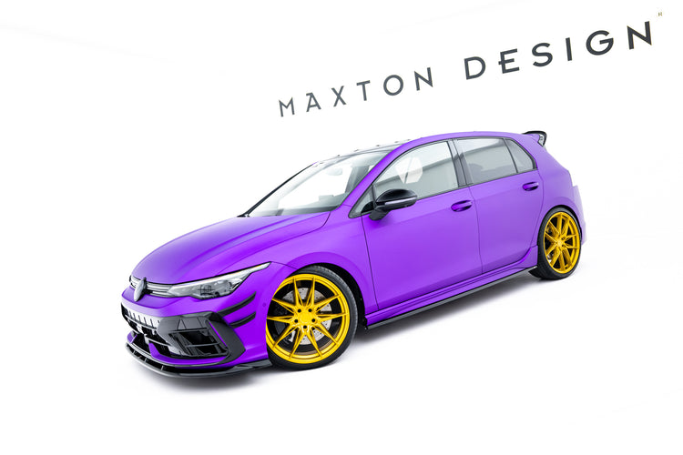 Side Skirts Diffusers V.3 Volkswagen Golf R Mk8 Facelift