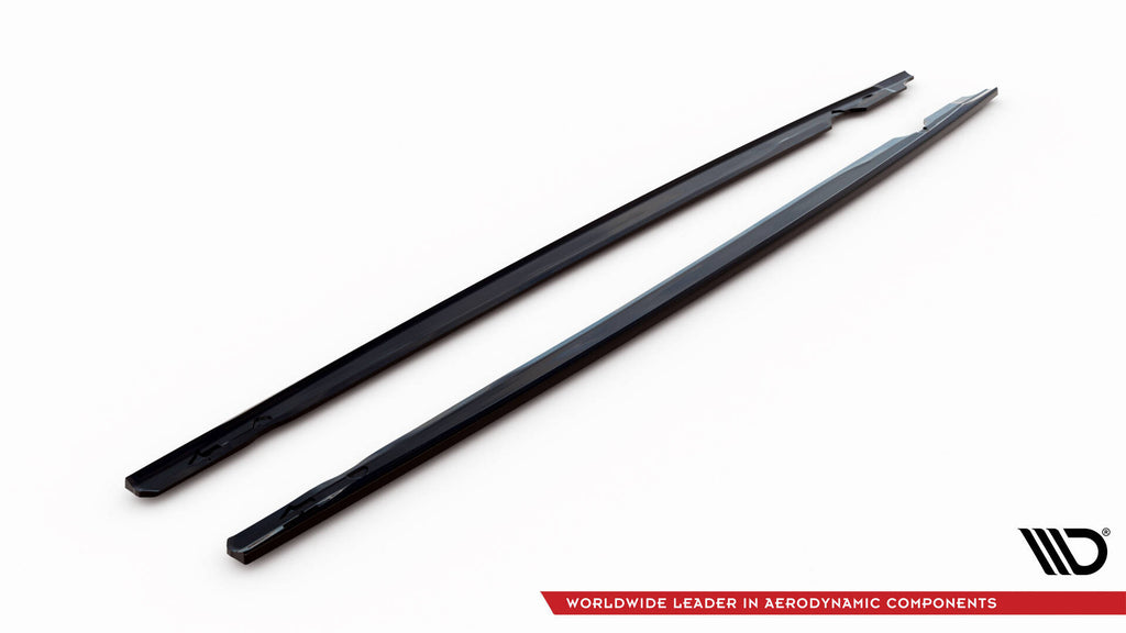 Side Skirts Diffusers V.3 Volkswagen Golf R Mk8 Facelift