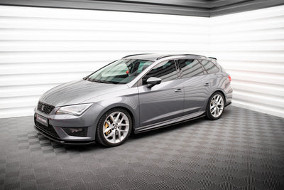 Side Skirts Diffusers V.5 Seat Leon Cupra / FR / Standard Mk3 / Mk3 Facelift