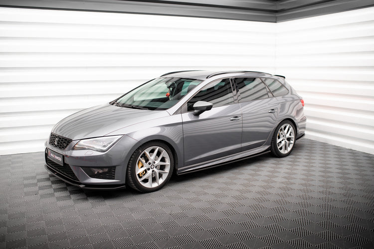 Side Skirts Diffusers V.5 Seat Leon Cupra / FR / Standard Mk3 / Mk3 Facelift