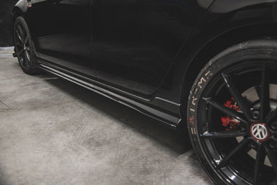 Side Skirts Diffusers VW Golf 7 GTI TCR