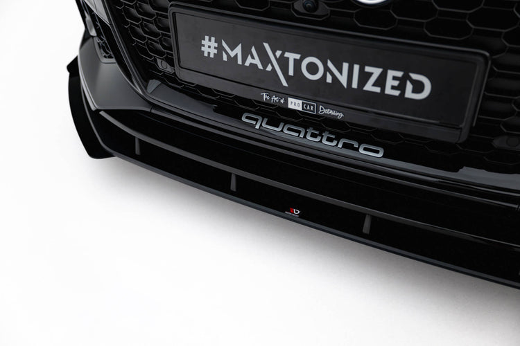 Street Pro Front Splitter + Flaps Audi RS5 Coupe / Sportback F5