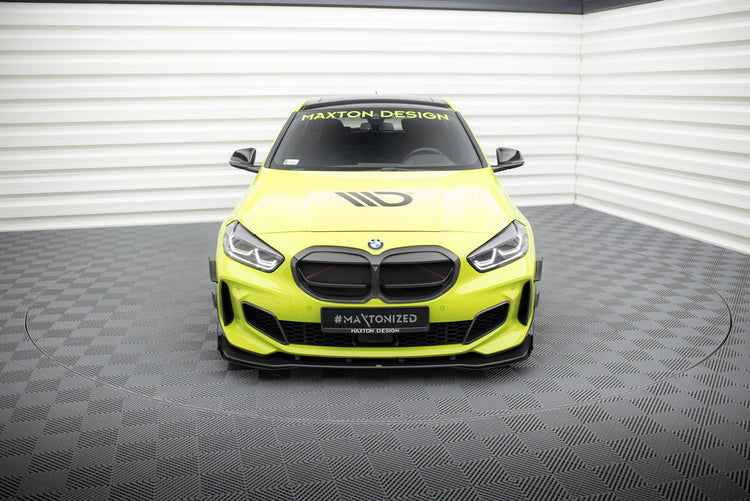 Street Pro Front Splitter + Flaps BMW 1 M-Pack / M135i / 128ti F40