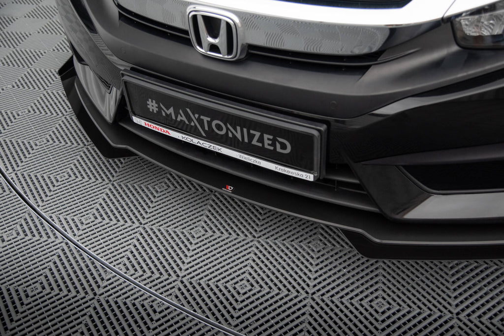 Street Pro Front Splitter + Flaps Honda Civic Sedan Mk10