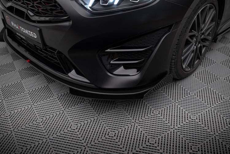 Street Pro Front Splitter + Flaps Kia Proceed GT Mk3 Facelift / Ceed GT / GT - Line Mk1 Facelift