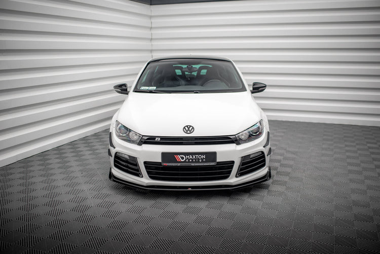 Street Pro Front Splitter + Flaps Volkswagen Scirocco R Mk3