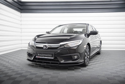 Street Pro Front Splitter Honda Civic Sedan Mk10