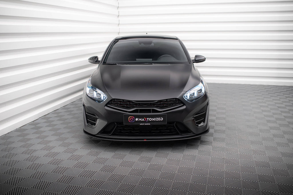 Street Pro Front Splitter Kia Proceed GT Mk3 Facelift / Ceed GT / GT - Line Mk1 Facelift