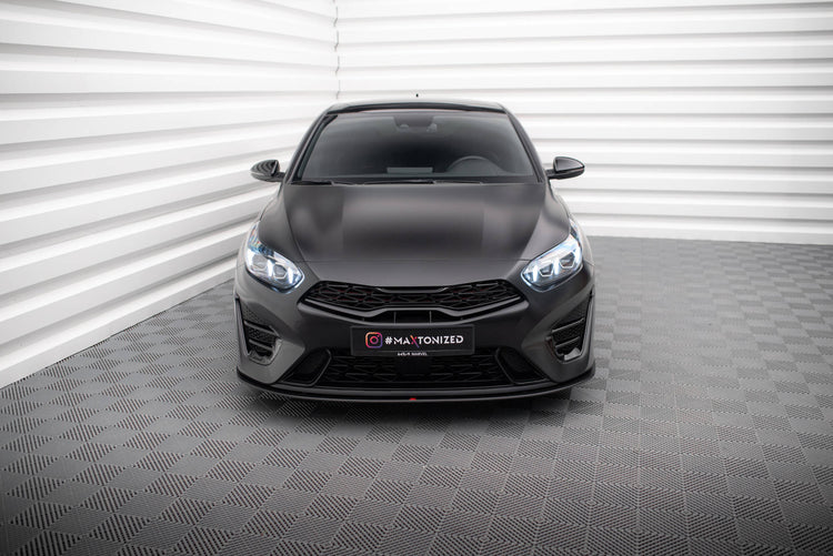 Street Pro Front Splitter Kia Proceed GT Mk3 Facelift / Ceed GT / GT - Line Mk1 Facelift