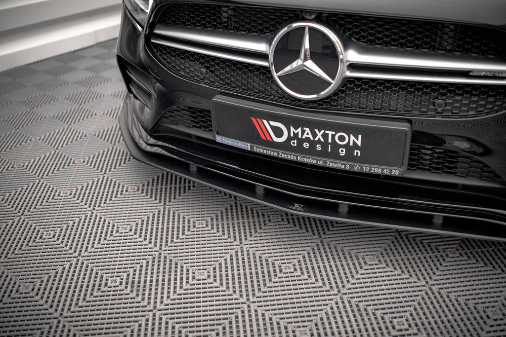 Street Pro Front Splitter Mercedes A35 AMG / AMG-Line Aero Pack W177