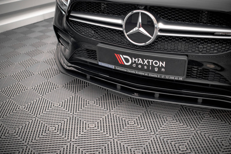 Street Pro Front Splitter Mercedes A35 AMG / AMG-Line Aero Pack W177