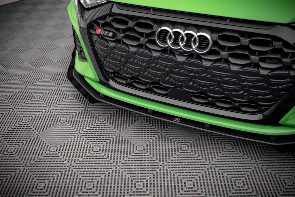 Street Pro Front Splitter V.1 + Flaps Audi RS3 8Y