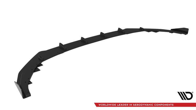 Street Pro Front Splitter V.1 + Flaps Audi S3 Sportback / A3 S-line Sportback 8Y Facelift