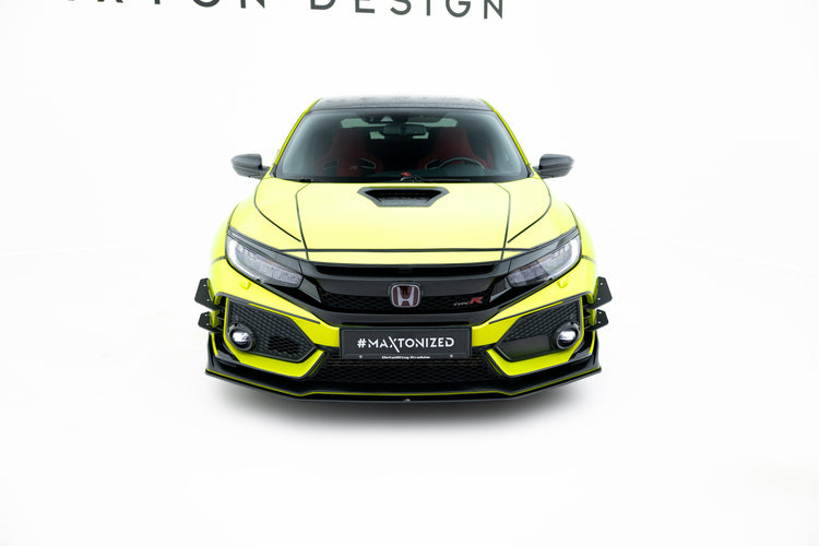 Street Pro Front Splitter V.2 Honda Civic Type R Mk10