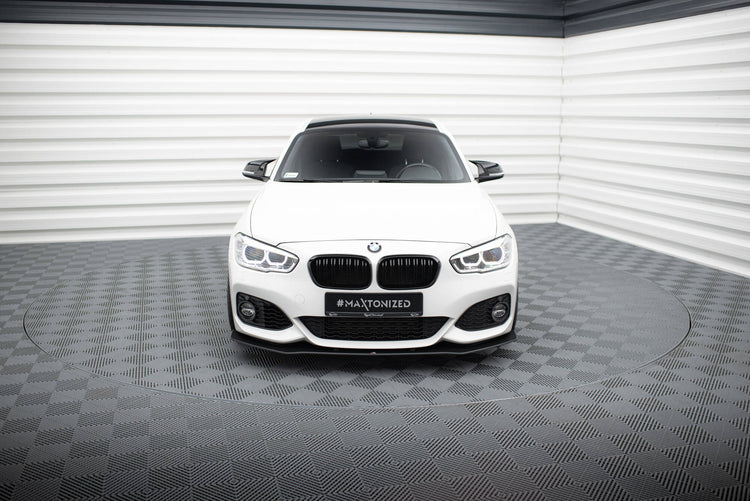 Street Pro Front Splitter V.3 for BMW 1 F20 M-Pack Facelift / M140i