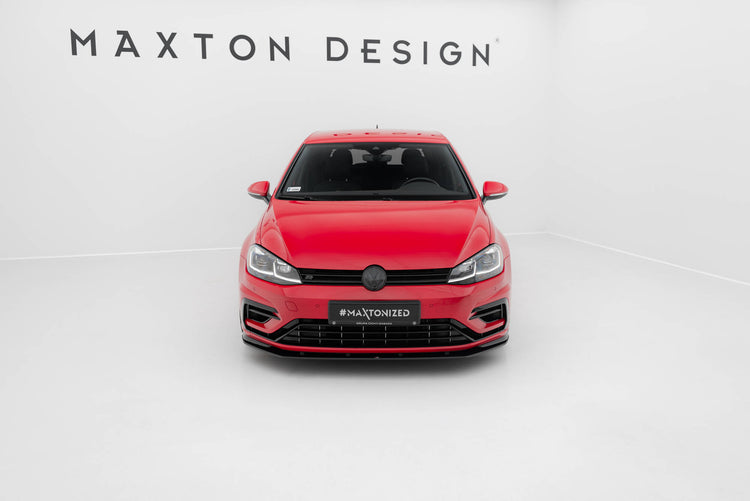 Street Pro Front Splitter Volkswagen Golf R / R-Line Mk7 Facelift