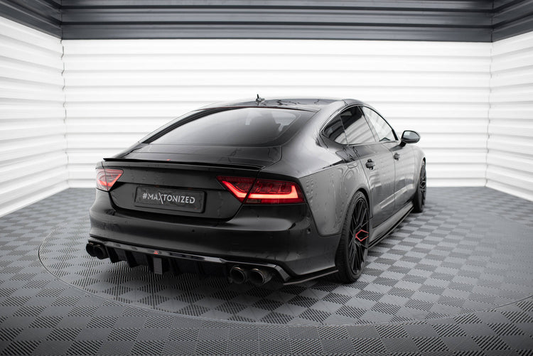 Street Pro Rear Side Splitters Audi A7 S-Line C7