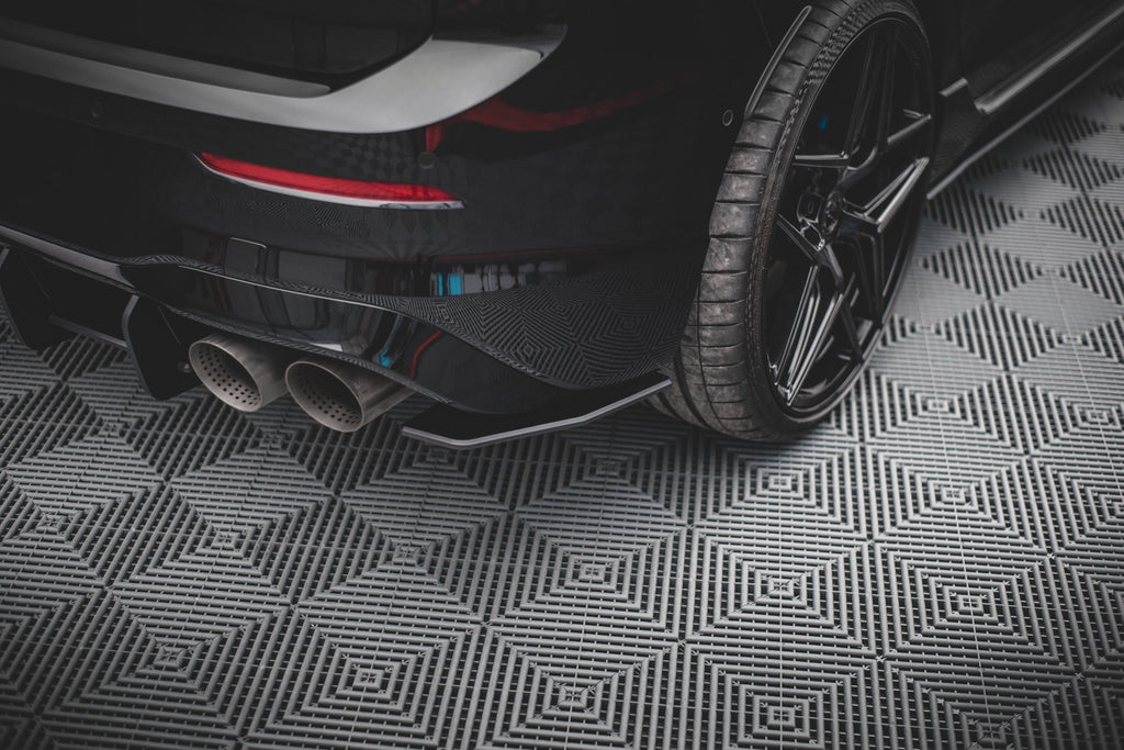 Street Pro Rear Side Splitters V.1 Volkswagen Golf R Mk8 / Mk8 Facelift