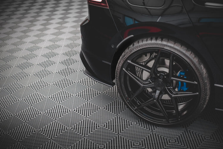 Street Pro Rear Side Splitters V.1 Volkswagen Golf R Mk8 / Mk8 Facelift