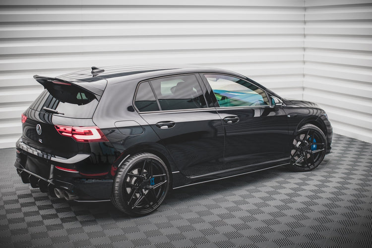 Street Pro Rear Side Splitters V.1 Volkswagen Golf R Mk8 / Mk8 Facelift