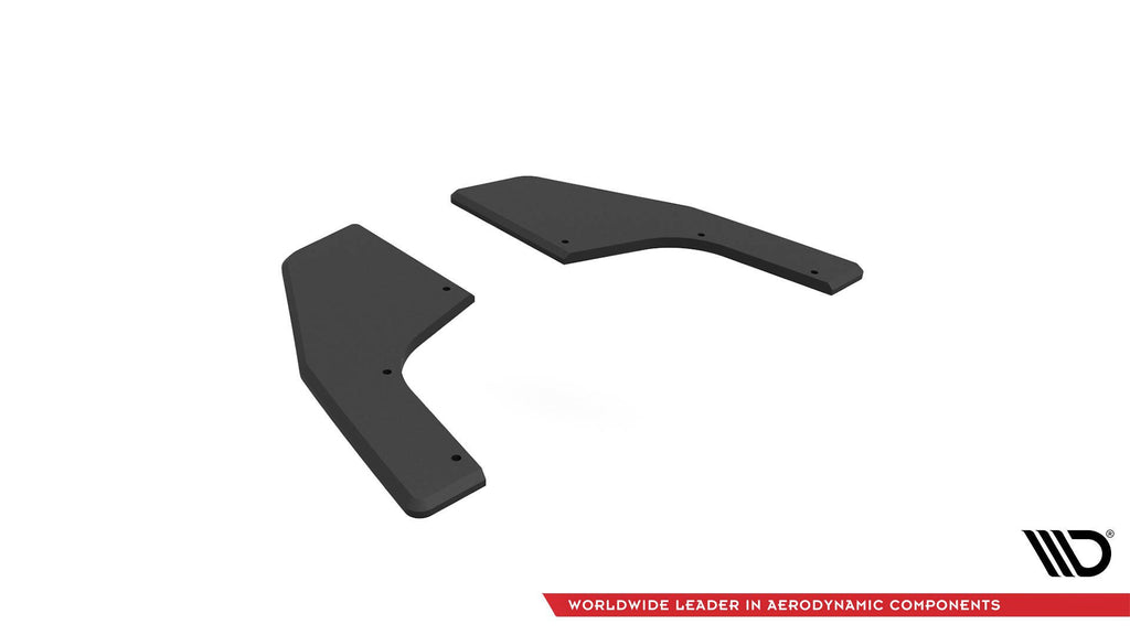 Street Pro Rear Side Splitters V.1 Volkswagen Golf R Mk8 / Mk8 Facelift