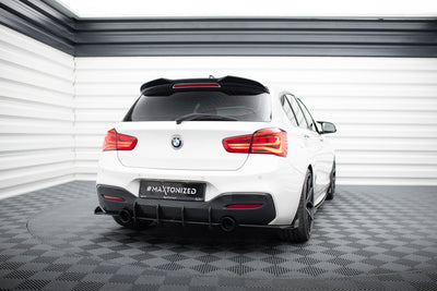 Street Pro Rear Side Splitters V.2 + Flaps for BMW 1 F20 M140i