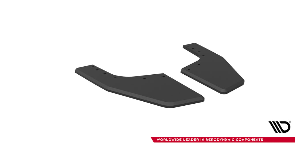 Street Pro Rear Side Splitters V.2 Volkswagen Golf R Mk8 / Mk8 Facelift