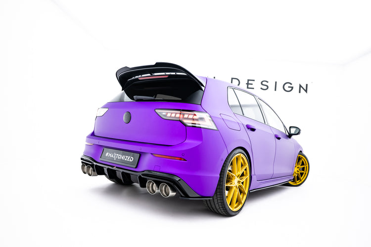 Street Pro Rear Side Splitters V.2 Volkswagen Golf R Mk8 / Mk8 Facelift