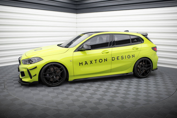 Street Pro Side Skirts Diffusers + Flaps BMW 1 M-Pack / M135i / 128ti F40