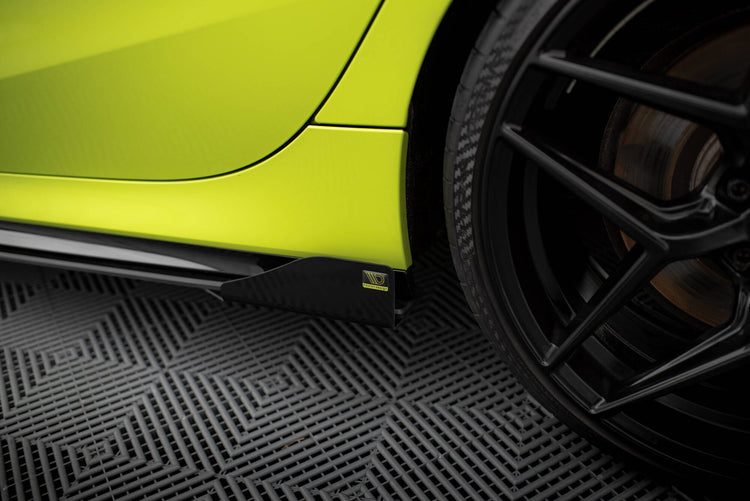 Street Pro Side Skirts Diffusers + Flaps BMW 1 M-Pack / M135i / 128ti F40