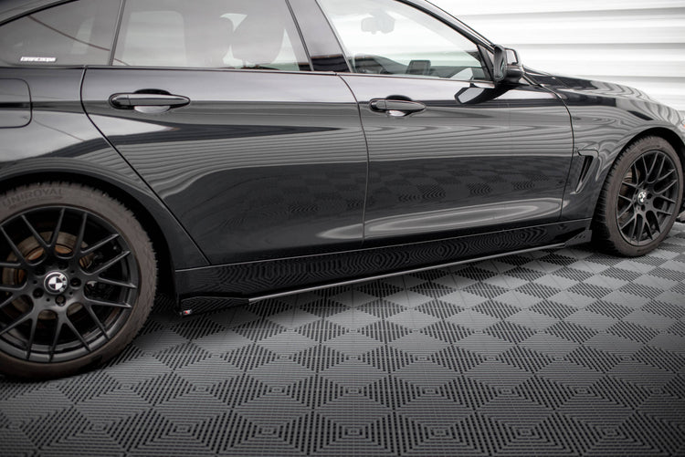 Street Pro Side Skirts Diffusers + Flaps BMW 4 Gran Coupe F36