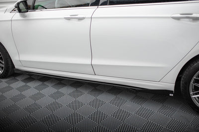 Street Pro Side Skirts Diffusers + Flaps Ford Mondeo Sport Mk5 Facelift / Fusion Sport Mk2 Facelift