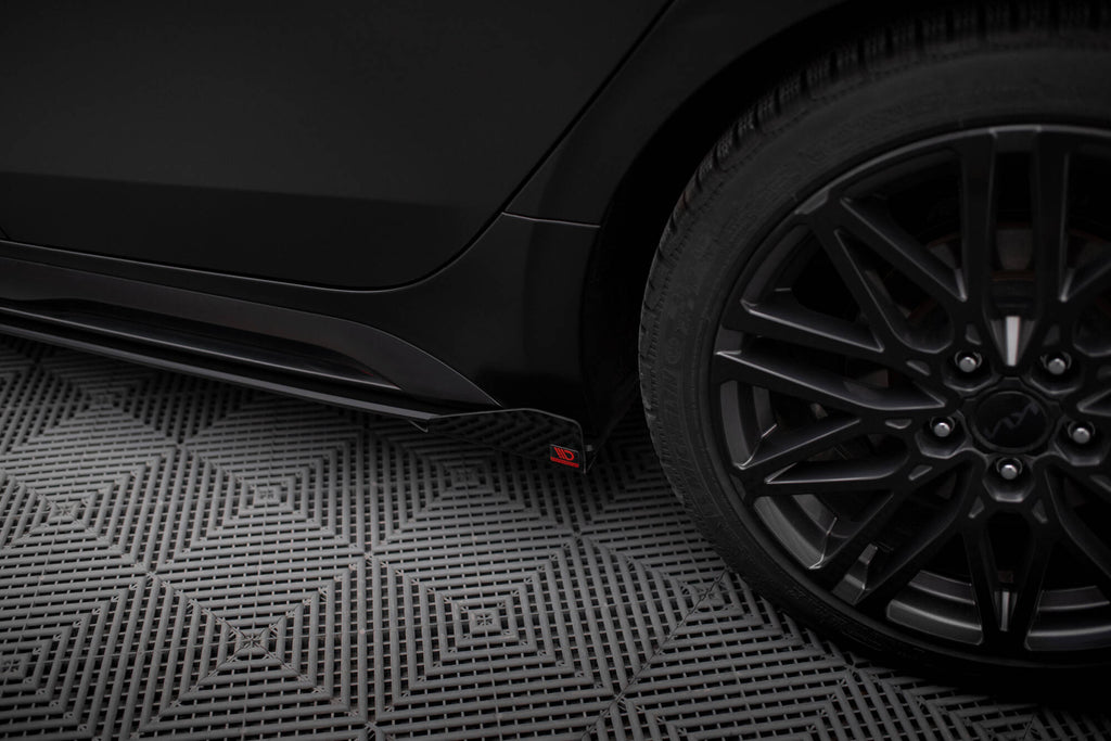 Street Pro Side Skirts Diffusers + Flaps Kia Proceed GT / GT-Line Mk1 Facelift / Ceed GT Mk3 Facelift