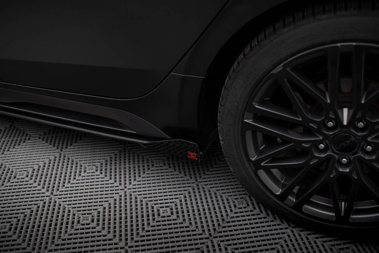 Street Pro Side Skirts Diffusers + Flaps Kia Proceed GT / GT-Line Mk1 Facelift / Ceed GT Mk3 Facelift