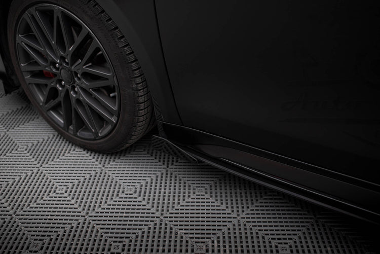Street Pro Side Skirts Diffusers + Flaps Kia Proceed GT / GT-Line Mk1 Facelift / Ceed GT Mk3 Facelift