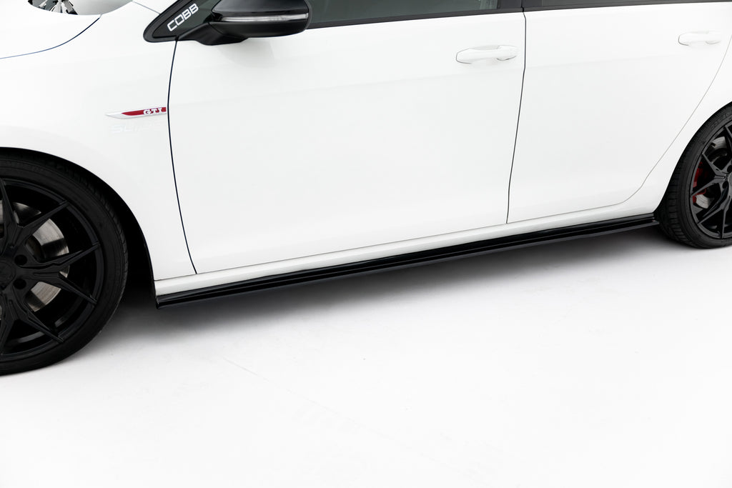 Street Pro Side Skirts Diffusers VW Golf 7 GTI